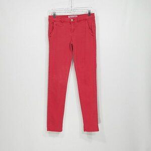Aeropostale  Coral Skinny Chinos Pants  Women's 4